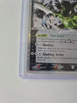 Rocket’s Scyther ex 102/109 EX Team Rocket Returns 2004 Authentic Pokemon Card - Image 5