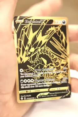 Eternatus V Gold Pokemon Card SV121/SV122 Shining Fates Mint *FRESH OUT OF PACK* - Image 3