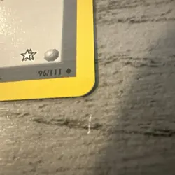 VINTAGE WOTC Pokemon TCG Neo Genesis PROFESSOR ELM 96/111 LP SHARP CARD SEE PICS - Image 5