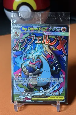 SEALED Mega Charizard X ex #23 & Oricorio ex #24 UPC Promo Cards - Image 1