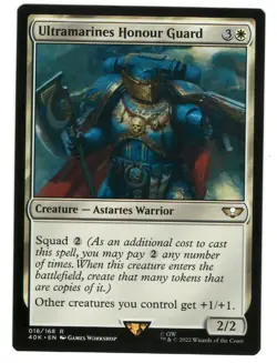 MTG Ultramarines Honour Guard Warhammer 40k Magic The Gathering TCG - Image 1