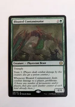 MTG Phyrexia All Will Be One Bloated Contaminator #159 NM - Image 1