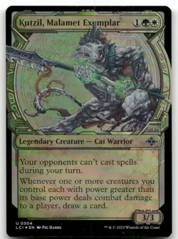 Kutzil, Malamet Exemplar (Showcase) #304 (Foil) NM Lost Caverns of Ixalan - Image 1