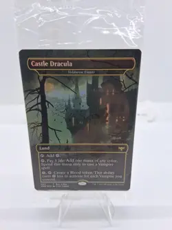 Wotc Mtg Innistrad Crimson Vow Castle Dracula Foil Promo Pack - Image 1