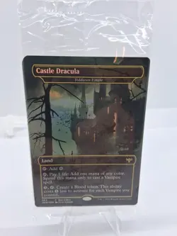 Wotc Mtg Innistrad Crimson Vow Castle Dracula Foil Promo Pack - Image 5