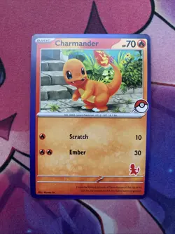 Charmander Blue Border My First Battle Stamp Deck Exclusive Pokemon English - Image 1