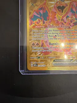 Pokemon TCG Charizard ex Sv03: Obsidian Flames 228/197 Holo Hyper Rare - Image 5