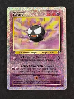 Pokemon Gastly 76/110 Legendary Collection Reverse Holo Common 50HP Lick 10 - Image 1