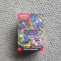 Pokemon TCG Mega Evolution Phantasmal Flames Booster Bundle 6 Packs New & Sealed - Image 1