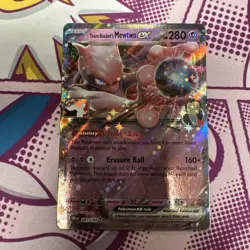 Team Rocket's Mewtwo Ex Play Pokemon Prize Pack Series 8 - Image 1
