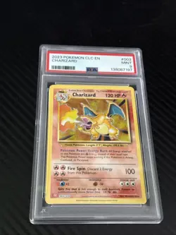 Charizard Pokemon (2023) CLC EN 003/034 PSA 9 - Image 1