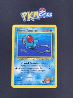 Pokemon TCG Misty's Tentacool Gym Heroes 57/132 Regular LP. - Image 1