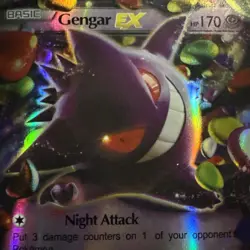 Pokemon TCG Gengar EX 34/119 XY Phantom Forces Ultra Rare - Image 2