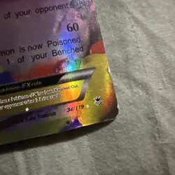 Pokemon TCG Gengar EX 34/119 XY Phantom Forces Ultra Rare - Image 4