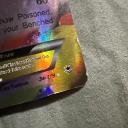 Pokemon TCG Gengar EX 34/119 XY Phantom Forces Ultra Rare - Image 5