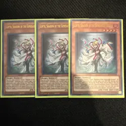 Yu-Gi-Oh Loptr, Shadow of the Generaider Bosses ETCO-EN028 1st Ed. x3 - Image 1