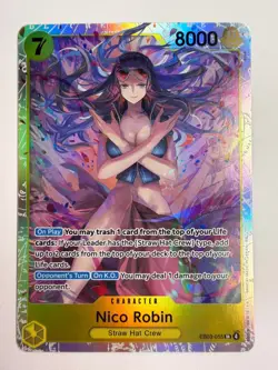 Nico Robin (055) EB03-055 Extra Booster: One Piece Heroines Edition Foil - Image 1