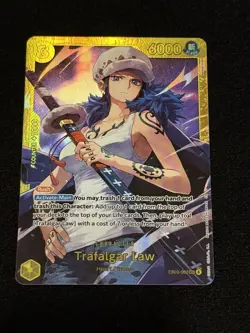 Trafalgar Law EB03-062 SEC Extra Booster One Piece Heroines Edition Foil English - Image 1