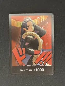 DON!! Card (Boa Hancock) Extra Booster: One Piece Heroines Edition Foil - Image 1