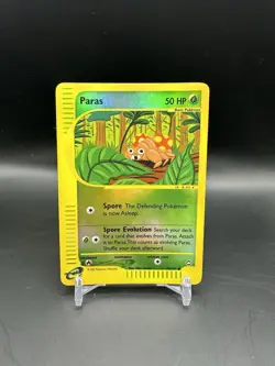 Pokemon Card Paras Aquapolis Reverse Holo 99/147 Excellent - Image 1