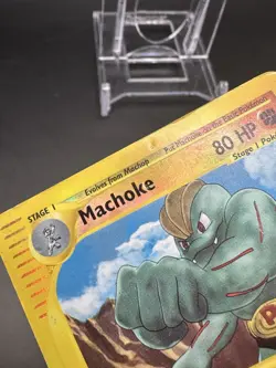 MACHOKE 85/165 Reverse Holo Expedition Base Set e-series Pokemon Card - Image 5