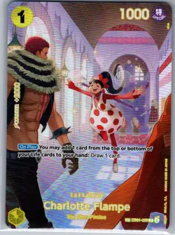 Charlotte Flampe (SP) EB01-056 English Royal Blood - One Piece Card - NM - Image 1
