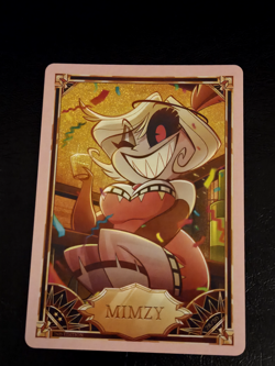 Hazbin Hotel Season 1 2nd Edition Card - Mimzy 28/50 - Foil - Image 1