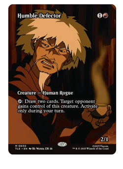 Humble Defector - Borderless Avatar MTG - Image 1