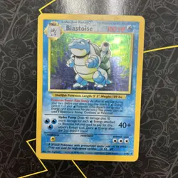1999 Blastoise Holo Rare Pokemon Card TCG 2/102 Base Set - Image 1