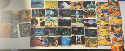 Topps Pokemon The Movie Animation Series Blue Card Lot x42 - no dupes - Image 1