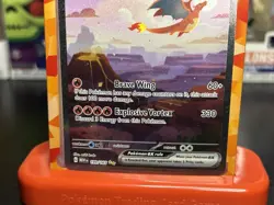 Charizard EX #199/165 - Scarlet & Violet 151 Special Illustration Rare Pokemon - Image 3
