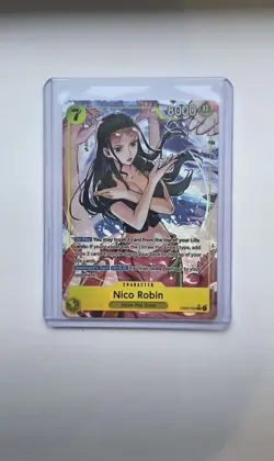 Nico Robin EB03-055 SR Parallel Alt Art One Piece Heroines - Image 1
