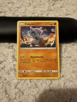 Cubone 37/68 Hidden Fates - Regular Pokemon Card - Image 1