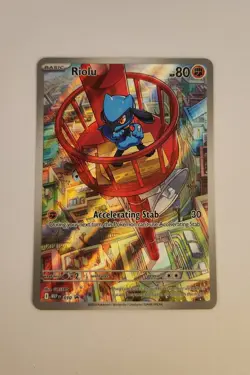 Riolu - 010 Mega Evolution Black Star Promo Card - Image 1