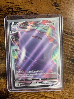 Ditto Vmax 051/072 Shining Fates- NM Ultra Rare Full Art Pokemon Card - Image 1