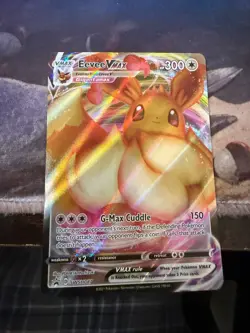 Eevee VMAX SWSH087 SWSH: Sword & Shield Promo Cards Holo - Image 1