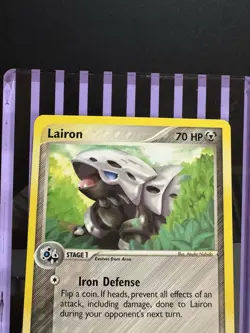 Pokemon TCG Lairon 41/100 (2003) – EX Sandstorm Vintage Card - NM - Image 2