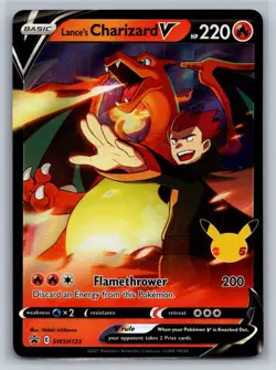 SWSH: Sword & Shield Promo Cards #SWSH133 Lance's Charizard V - Image 1