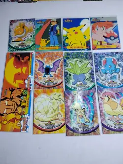 Pokemon Topps Trading Card Lot 23 Non Holo Ashe Misty Pikachu - Image 1