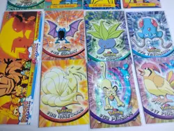 Pokemon Topps Trading Card Lot 23 Non Holo Ashe Misty Pikachu - Image 3