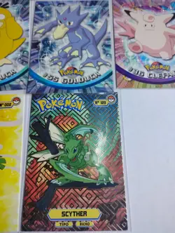 Pokemon Topps Trading Card Lot 23 Non Holo Ashe Misty Pikachu - Image 5