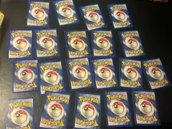 20 Card Vintage Holo Rare Pokemon Lot 1999/2000 Base Set, Jungle, Fossil - LP-HP - Image 2