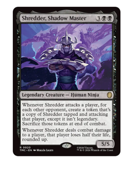 Shredder, Shadow Master Teenage Mutant Ninja Turtles MTG - Image 1