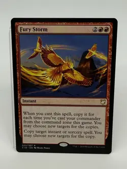 Fury Storm English Commander 2018 MTG Magic - Image 1