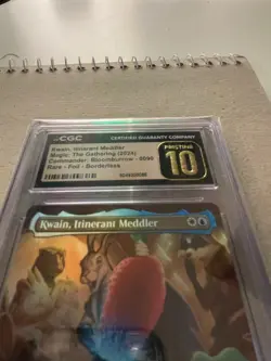 Kwain, Itinerant Meddler (Borderless) Bloomburrow Full Art Foil, CGC Pristine 10 - Image 2