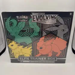 Pokemon TCG Sword and Shield Evolving Skies Elite Trainer Box FACTORY SEALED NEW - Image 1