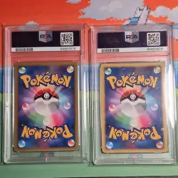 Pokemon 2007 10th Movie Promo Latios & Latias Japanese Holo PSA 10 Sequential - Image 2