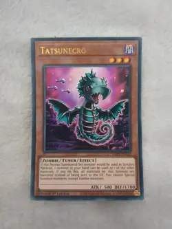 YUGIOH TATSUNECRO ULTRA RARE GFP2-EN112 1ST EDITION - Image 1