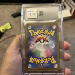 CGC 10 Herdier 154/086 AR Art Rare White Flare sv11W Pokemon Card - Image 3