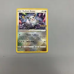 Radiant Eevee Promo SWSH: Sword & Shield Promo Cards SWSH230 DMG - Image 1